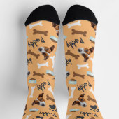 Fun & Funny My Dogs Gezicht op de Sokken (Top)