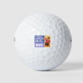 Fun Funny Retirement Humor Gezegde Revermoeid Mann Golfballen (Voorkant)