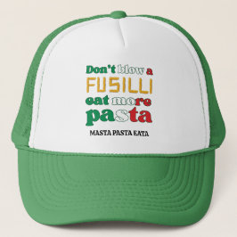 Fun Fusilli Pasta NIET BLAZEN Een FUSILLI Italië Trucker Pet