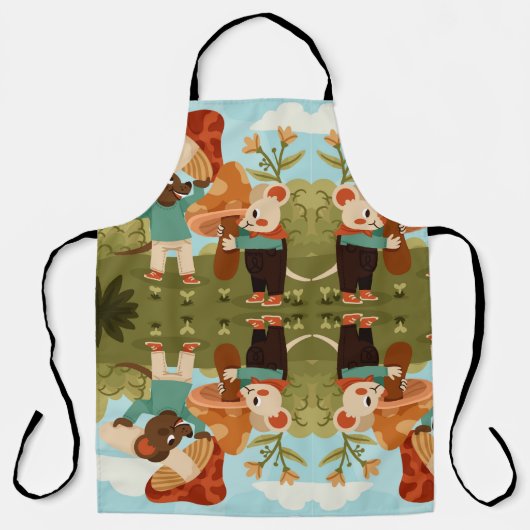 Fun Fusion Cook Apron Schort (Voorkant)