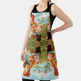 Fun Fusion Cook Apron Schort