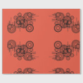 Fun Futuristic Shapes Cadeaupapier (Vlak)