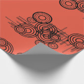 Fun Futuristic Shapes Cadeaupapier (Hoek)