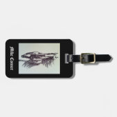 Fun Galluping horse tekening op bagagelabel (Voorkant horizontaal)