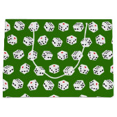 Fun Gambling Casino-dice-patroontas Groot Cadeauzakje (Voorkant)