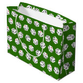 Fun Gambling Casino-dice-patroontas Groot Cadeauzakje (Achterkant Gekanteld)