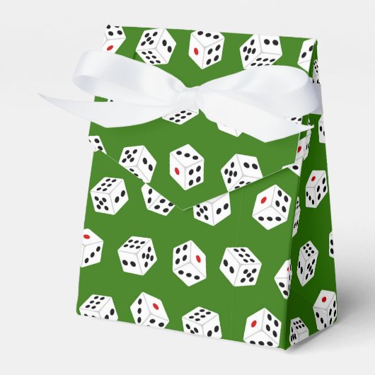 Fun Gambling Casino-doekje Bedankdoosjes (Voorkant Zijde)