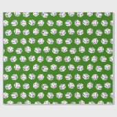 Fun Gambling Dice-patroonpapier Cadeaupapier (Vlak)