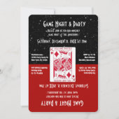 Fun Game Night Invitation Kaart (Voorkant)