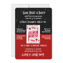Fun Game Night Invitation