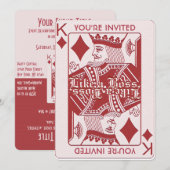 Fun Game Night Party Kaart (Voorkant / Achterkant)