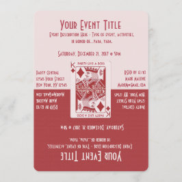 Fun Game Night Party Kaart
