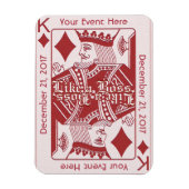 Fun Game Night Party Magneet (Verticaal)