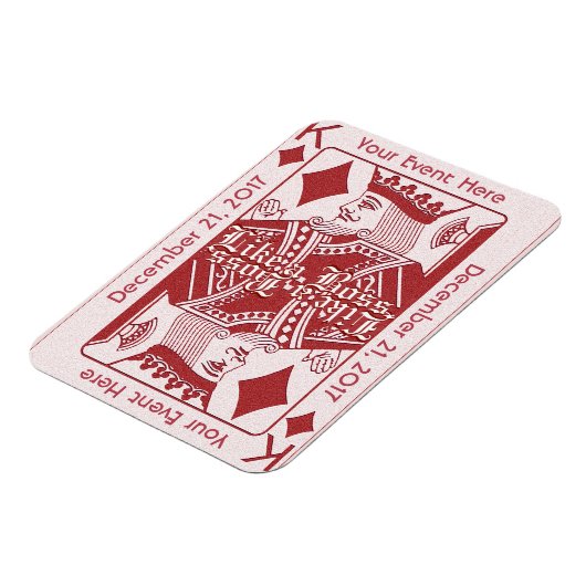 Fun Game Night Party Magneet (Linkerzijde)