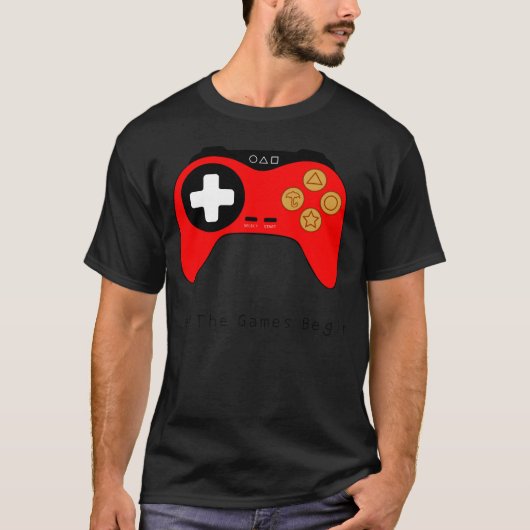 Fun Game Of Squid Controller friend T-shirt (Voorkant)