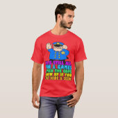 Fun Games Hide and Seek with Law Enforcement PERFE T-shirt (Voorkant volledig)