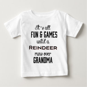 Fun & Games Totdat een rendier over oma loopt