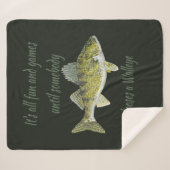 Fun & Games totdat iemand een citaat van Walleye v Sherpa Deken (Voorkant (horizontaal))