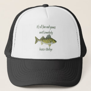Fun & Games totdat iemand een Walleye Vist Trucker Pet