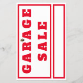 Fun Garage Sale Flyer (Voorkant)