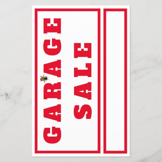 Fun Garage Sale Flyer (Voorkant)