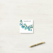 Fun Garden Fairy Lights | Blauw Geel groen Post-it® Notes (Op bureau)