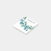 Fun Garden Fairy Lights | Blauw Geel groen Post-it® Notes (Schuin)