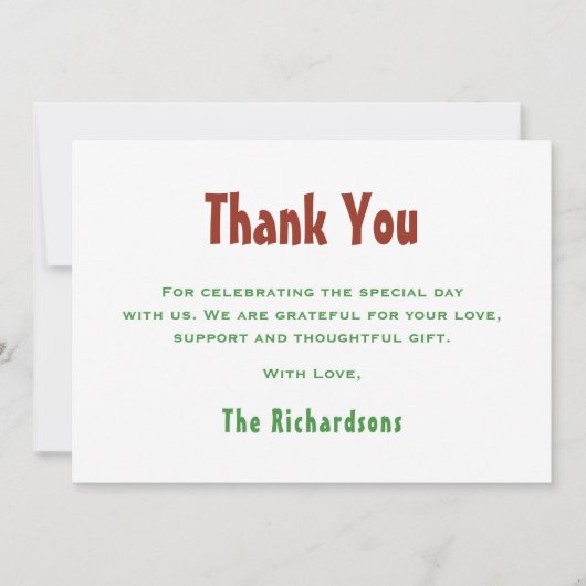 Fun Genderneutraal 3e Verjaardag Drie Rex Dinosaur Bedankkaart (Voorkant)