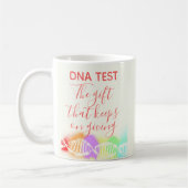 Fun Genealoge DNA test het Gift dat blijft geven Koffiemok (Links)