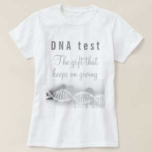 Fun Genealoge DNA test het Gift dat blijft geven T-shirt