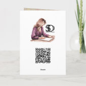 Fun Gentleman Great Dane ik dig je Feestdagen Kaart (Achterkant)