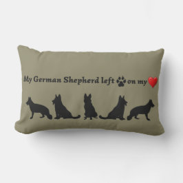 Fun German Shepherd Dog Pet Quote Buitenkussen