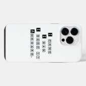 Fun Geweldige Trendy Typography Awkward Coarbeider iPhone Hoesje (Achterkant horizontaal)