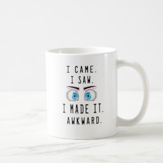Fun Geweldige Trendy Typography Awkward Coarbeider Koffiemok