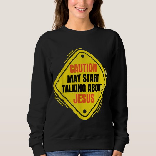 Fun Gezegde Funny Jesus Meme Trui (Voorkant)
