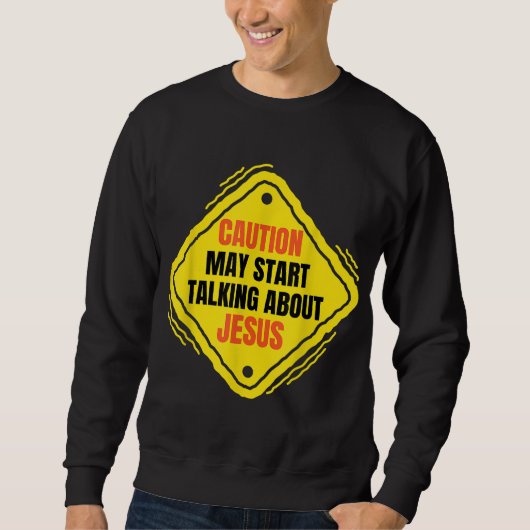 Fun Gezegde Funny Jesus Meme Trui (Voorkant)