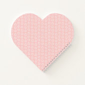 Fun Gezegde roze geometrische patronen Notitieboek (Achterkant)