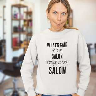Fun Gezegde wat gezegd is in de zwarte zalontekst T-shirt