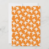 Fun Ghost Halloween Party Uitnodiging (Achterkant)