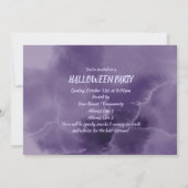 Fun Ghost, Jack O'Lantern, Bat Halloween Party Kaart (Achterkant)