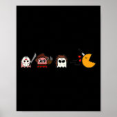 Fun Ghosts Parodie Halloween Gamer 80's Horror Mov Poster (Voorkant)