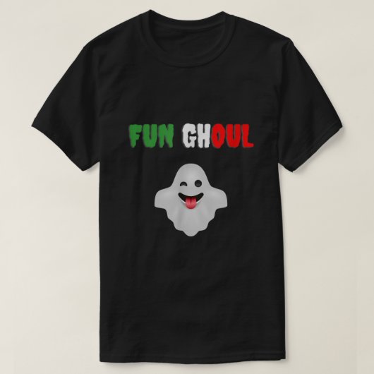 Fun Ghoul Fongool Italy Halloween T-shirt (Design voorkant)