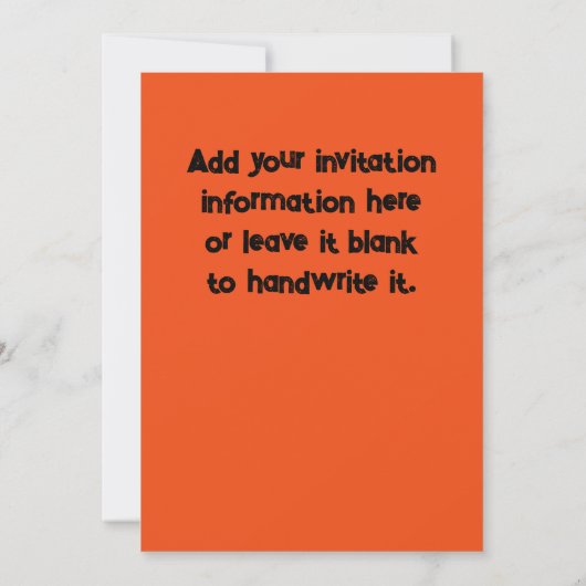 Fun Ghouls Night Out Kaart (Achterkant)