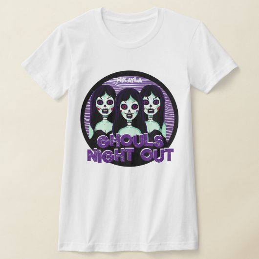 Fun Ghouls Night Out T-shirt (Laagn)