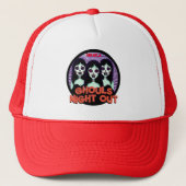 Fun Ghouls Night Out Trucker Pet (Voorkant)