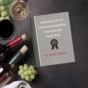 Fun Gift! Aangepaste medewerker of vriend humorist Notitieboek