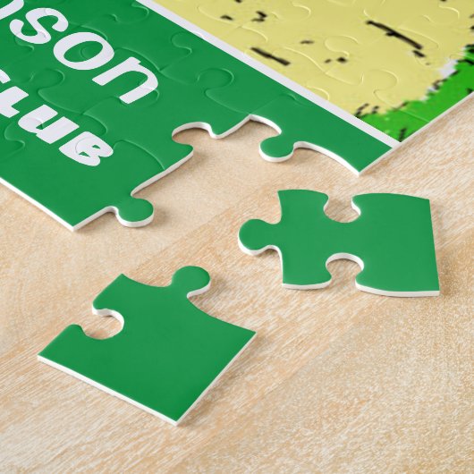 Fun Gift for a Golfer Golf Player Stuck Legpuzzel (Zijkant)