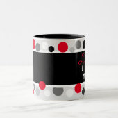 Fun Gift! Lucky Bingo Mok Two-Tone Koffee Mok (Center)