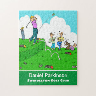 Fun Gift voor Golfer. Golf Player heeft Slecht T-s Legpuzzel
