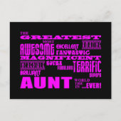 Fun Gifts for Aunts : Grootste tante Briefkaart (Voorkant)